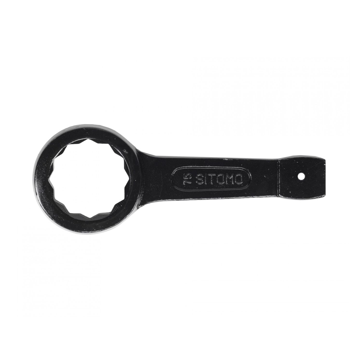 Односторонний накидной ударный ключ Sitomo (75 мм) ключ накидной двусторонний sitomo sit размеры 10x12 мм длина 176 мм