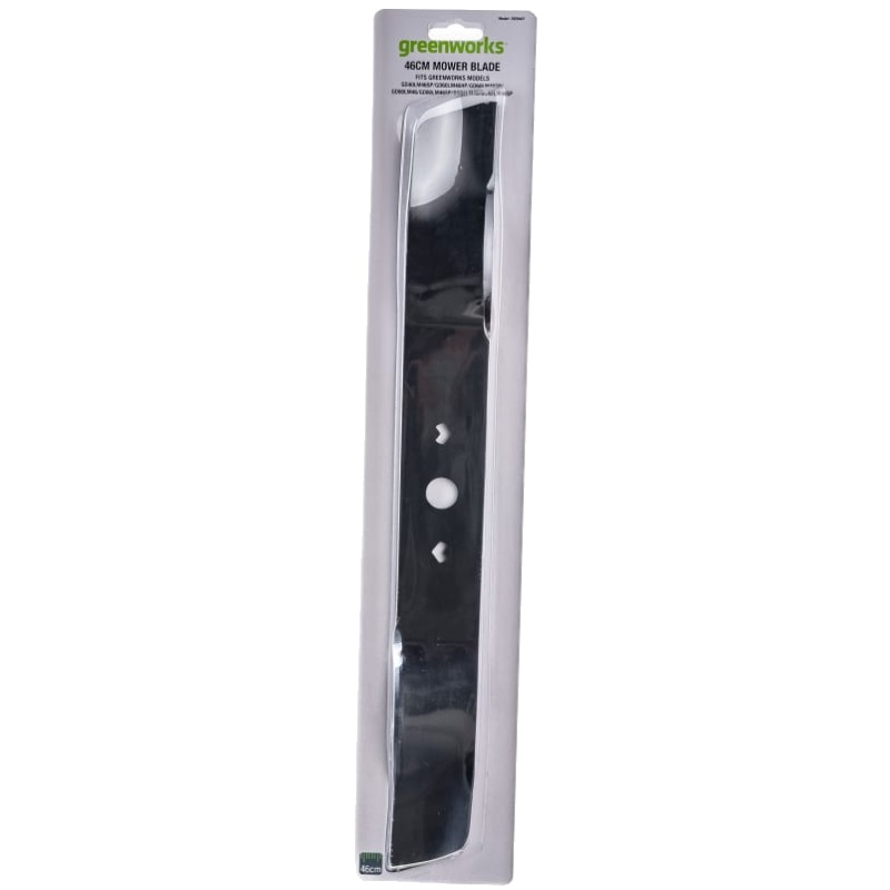 Нож сменный для газонокосилки 46 см Greenworks 2920407 нож для газонокосилки dde
