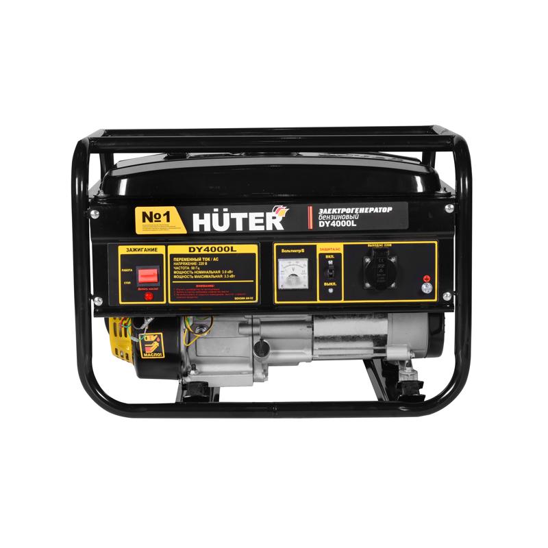 Бензиновый генератор Huter DY4000L | Купить  со скидкой