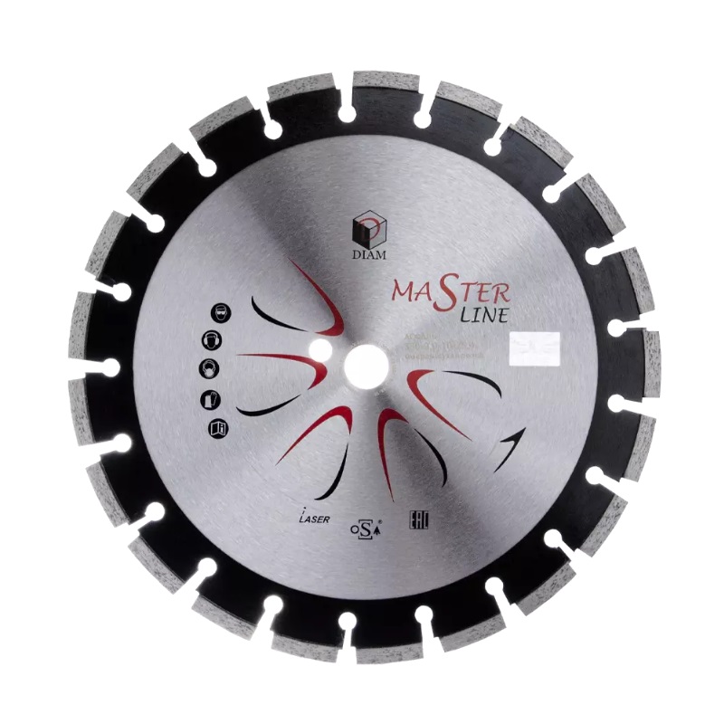Алмазный отрезной диск асфальту Diam Master Line 000489 (350x3.0x10x25.4 мм) алмазный диск diam turbo железобетон extra line 000611 230x2 5x10x22 2 мм