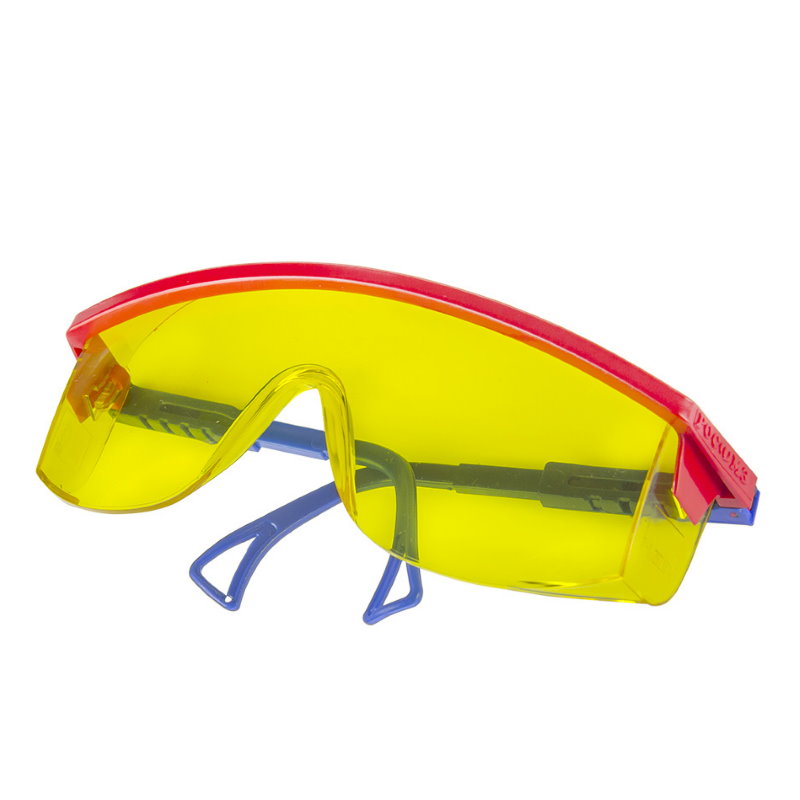 Защитные очки строительные Росомз ОЗ7 Титан универсал-контраст 13713 (для шлифовки штукатурки) очки защитные контраст stihl 00008840324 оранжевые