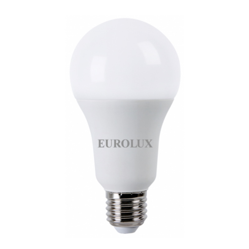 Светодиодная лампа Eurolux LL-E-A70-20W-230-2.7K-E27 светодиодная фигура дед мороз 38 × 50 см дюралайт 100 led 220 в свечение красное зелёное белое