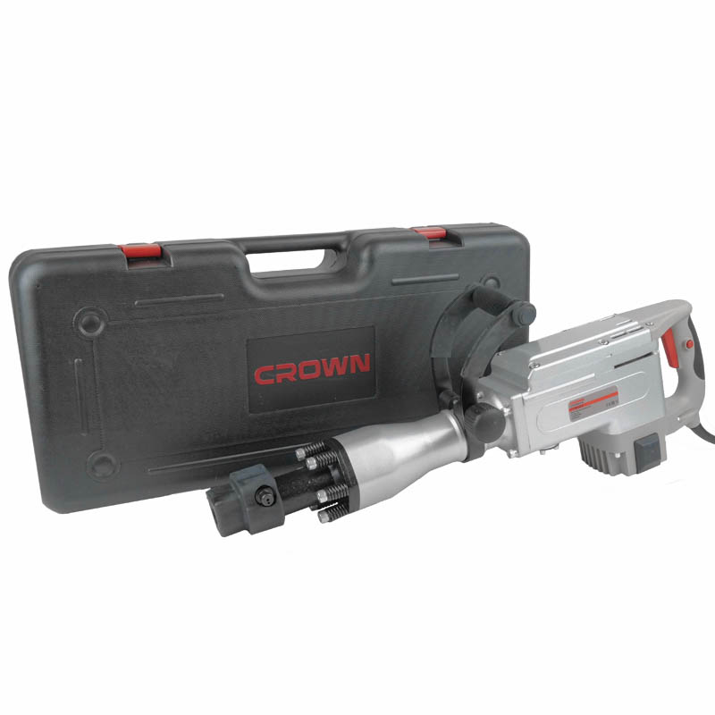 Отбойный молоток Crown CT18024 BMC (электрический, сила 45 дж, частота 1300 ударов/мин) отбойный молоток crown