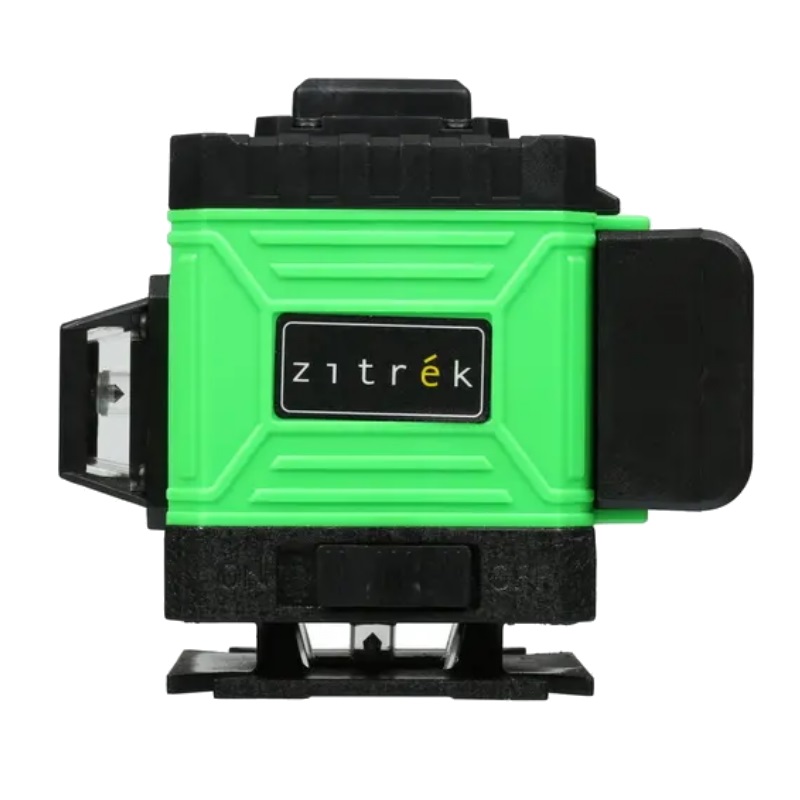 Построитель лазерных плоскостей самовыравнивающийся Zitrek LL12-GL-Cube (12 линий, зеленый луч, 1 литиевый аккумулятор) построитель лазерных плоскостей zitrek ll16 gl cube