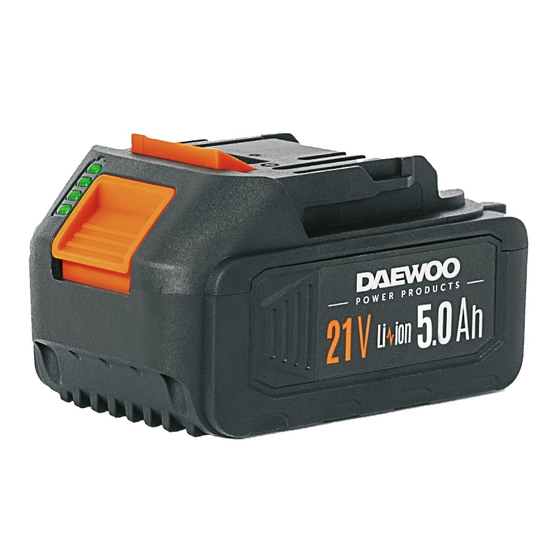 Батарея аккумуляторная Daewoo DABT 5021L (21В, 5 Ач) культиватор аккумуляторный daewoo dat 2021li set 21в 20см аккумулятор и зу в комплекте