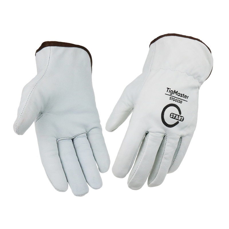 Перчатки из козьей кожи Start TigMaster STG0330 перчатки со вставкой из козьей кожи start workmaster stg0110