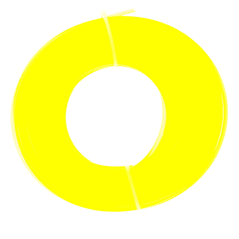 Леска для триммеров Patriot Roundline 805201017, круг, 2,4 мм, 15 м леска для триммера 2 мм 15 м круг patriot standart roundline желтый зеленый синяя