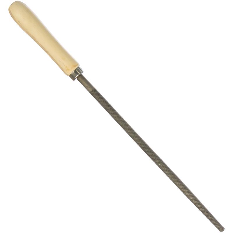 Напильник круглый Сибртех 16129 (250 мм, деревянная ручка)
