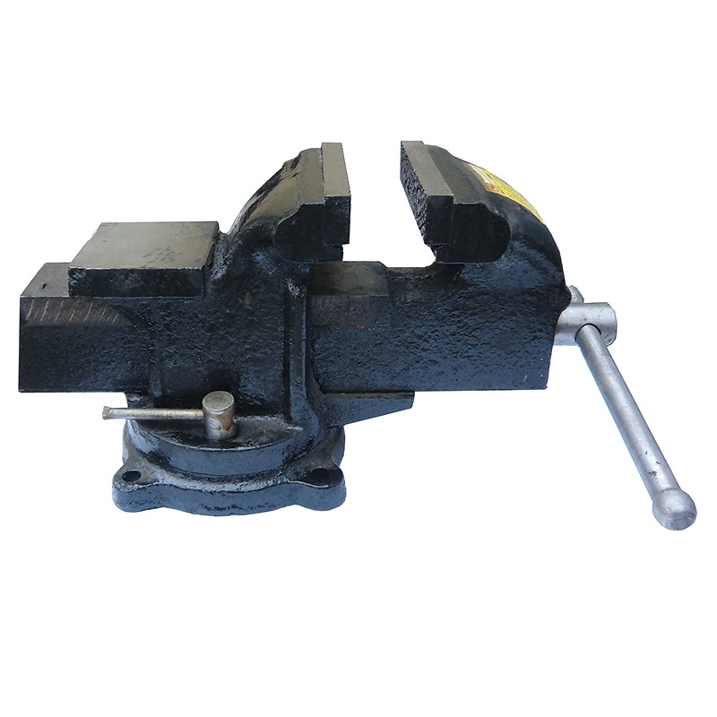Тиски слесарные РемоКолор поворотные, с наковальней, 200 мм 44-4-220 стальные слесарные поворотные тиски griff