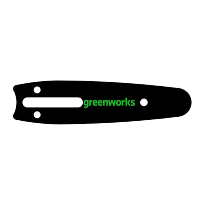 Шина Greenworks 2953307, 10см, 24В шина для аккумуляторной цепной пилы 40 в 40 см greenworks 29757