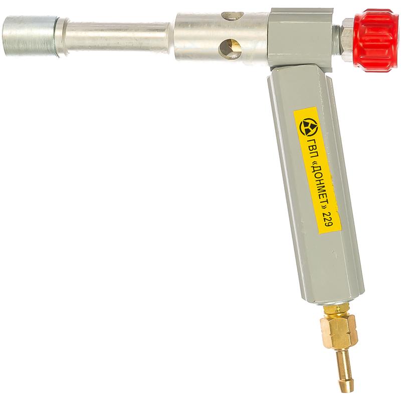 Газовая сварочная горелка Донмет ГВП-229 кабельная вентильная газовоздушная горелка дока