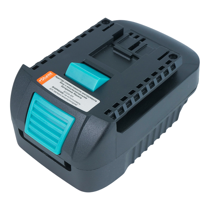 Адаптер-переходник для аккумуляторной батареи Sturm 40309-BM Бош-Макита LXT (1 BS) xh m601 контроллер зарядки аккумуляторной батареи dc 12v интеллектуальное зарядное устройство плата управления питанием