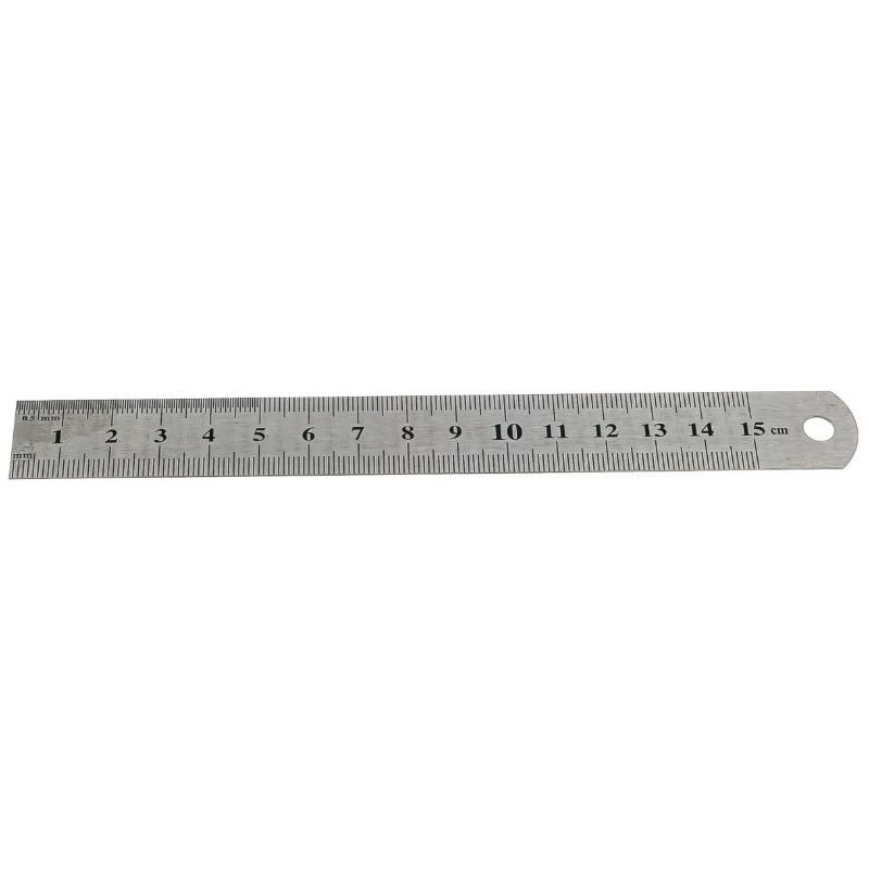 Измерительная линейка Sparta 305045 (150 мм, металлическая) складная линейка для измерения углов deko