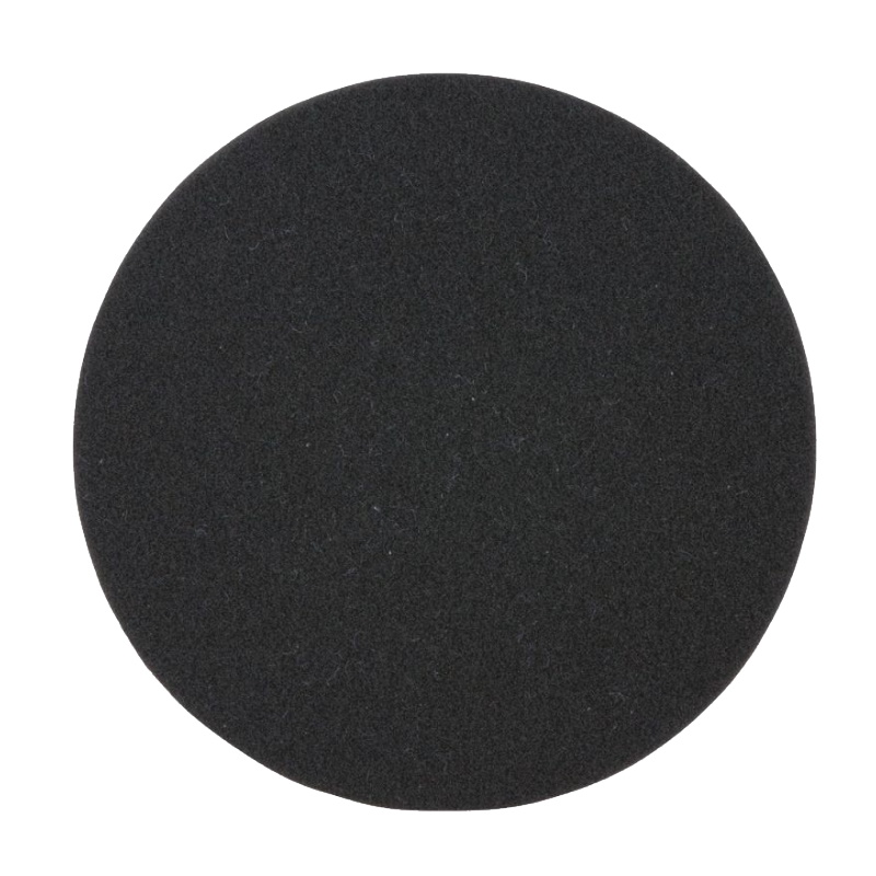 Насадка полировальная из поролона Makita D-62577, 125 мм, плоская, черная, липучка насадка makita для полировки из шерсти 125 мм липучка d 70867