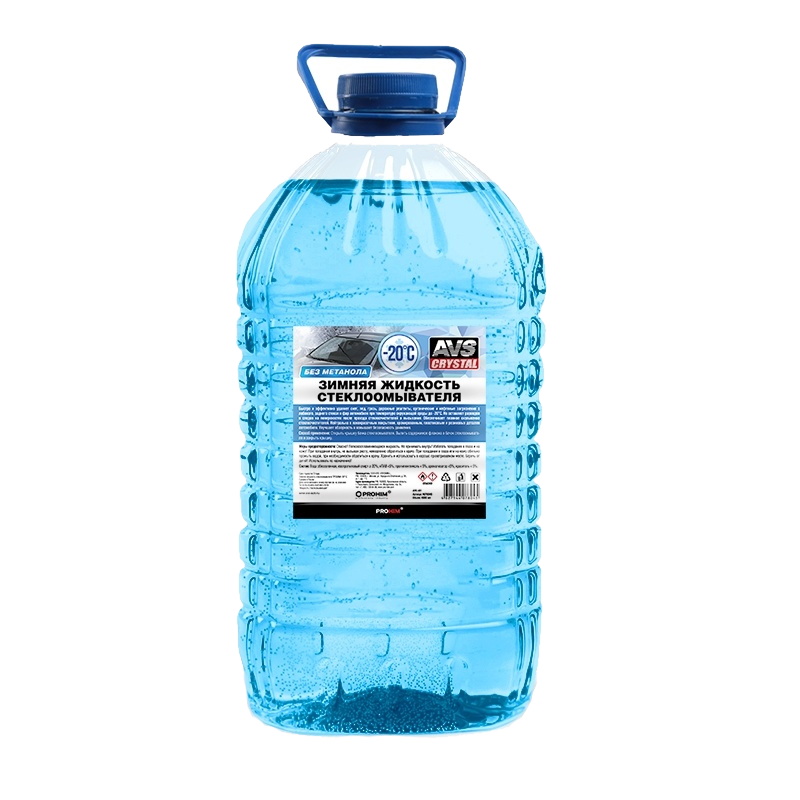 Зимняя жидкость стеклоомывателя  Avs AVK-401, -20С, 4 литра