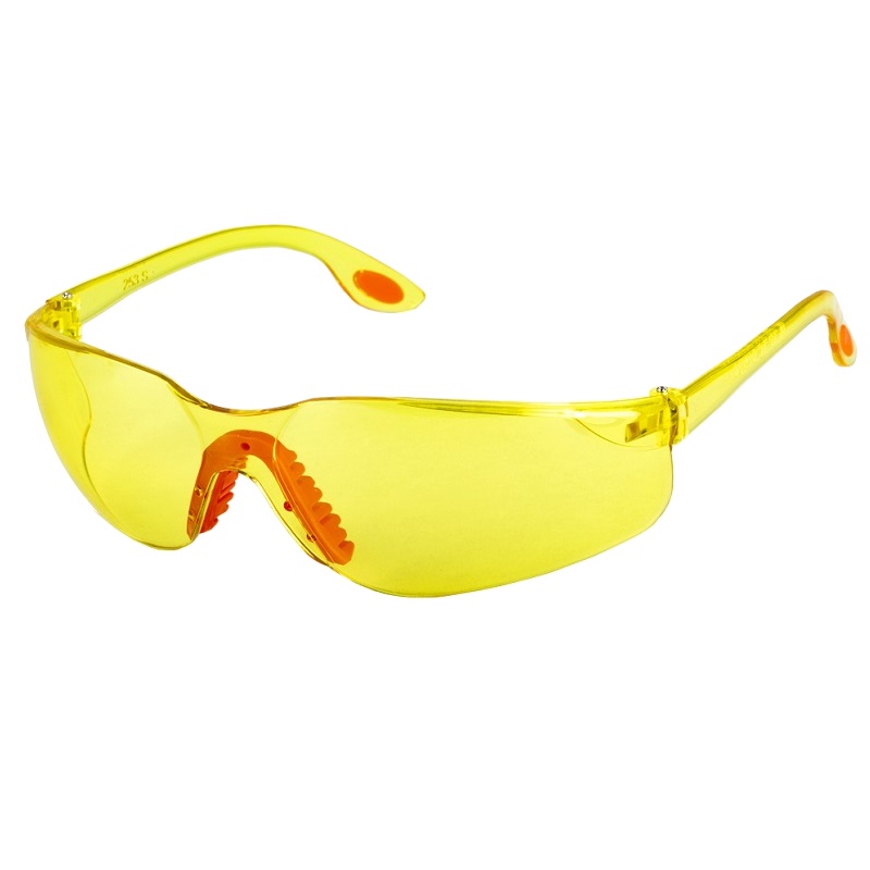 Очки защитные желтые Amigo 74702 очки защитные открытые krafter 11545lm желтые