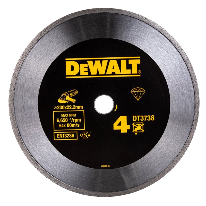 Алмазный диск DeWalt DT3738-XJ по керамограниту и плитке (сухой)