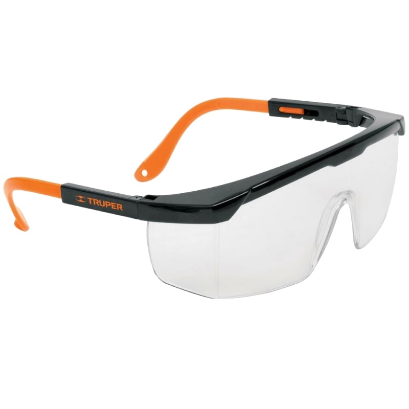 Очки защитные прозрачные Truper LEN-2000 14284 защитные очки для мастерской hammer active o15 защита глаз от механических повреждений