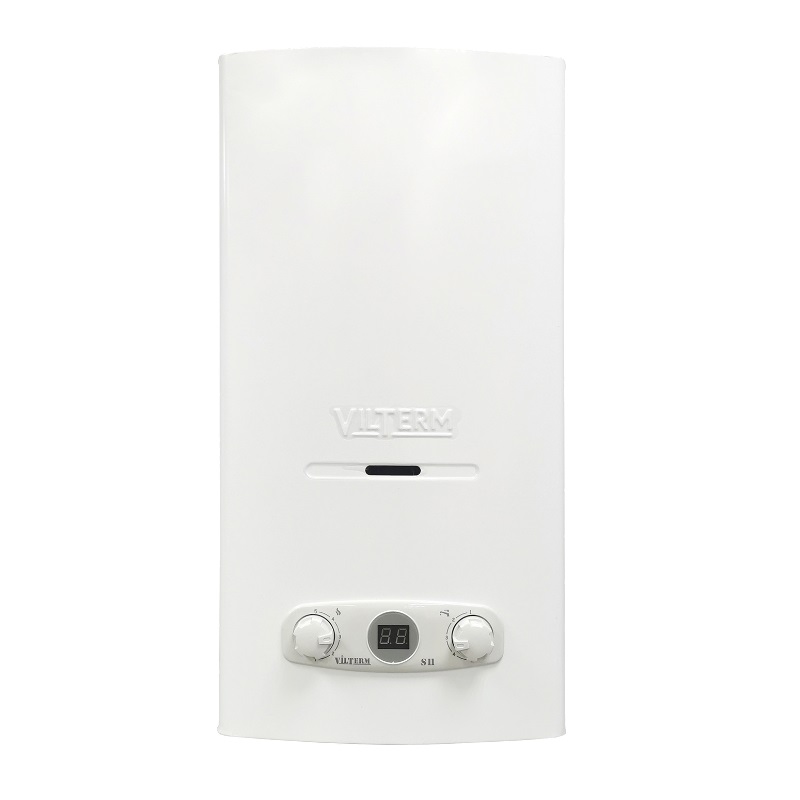 Газовый водонагреватель VilTerm S11 (электророзжиг, быстрый нагрев)