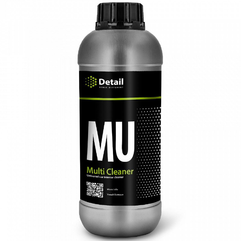 Универсальный очиститель Detail MU Multi Cleaner DT-0157, 1000 мл очиститель дисков detail ir iron dt 0132 500 мл