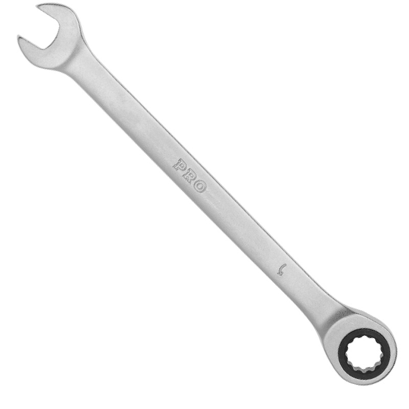 Ключ комбинированный STARTUL PRO-7019, 19мм, трещоточный ключ комбинированный трещоточный pro startul 19 мм сатинированный pro 7019