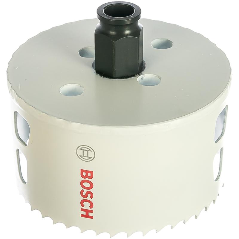 Коронка по металлу Bosch Progressor 2.608.594.235 (89 мм, bi-metall) коронка для сверления bosch progressor 2 608 594 206 30 мм биметаллическая