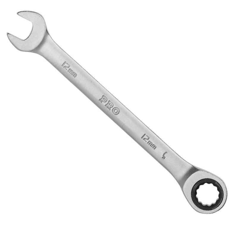 Ключ комбинированный STARTUL PRO-7012, 12мм, трещоточный ключ комбинированный трещоточный pro startul 12 мм сатинированный pro 7012
