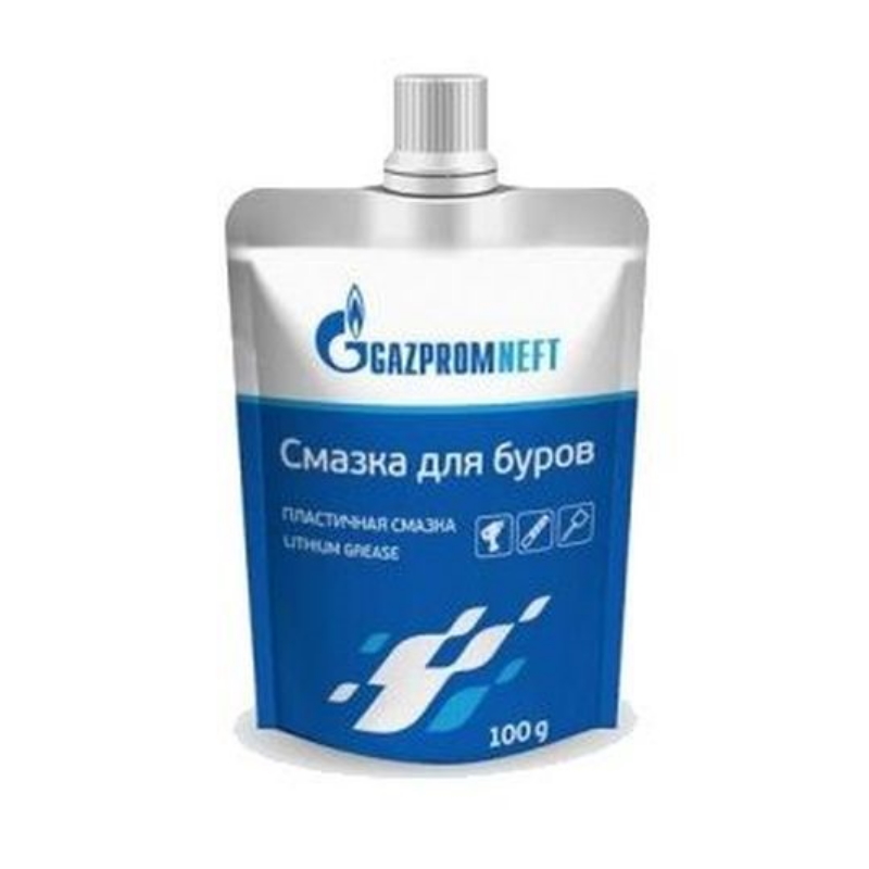 Смазка для буров Gazpromneft, 100 г. смазка автомобильная gazpromneft литол 24 дой пак 100 г