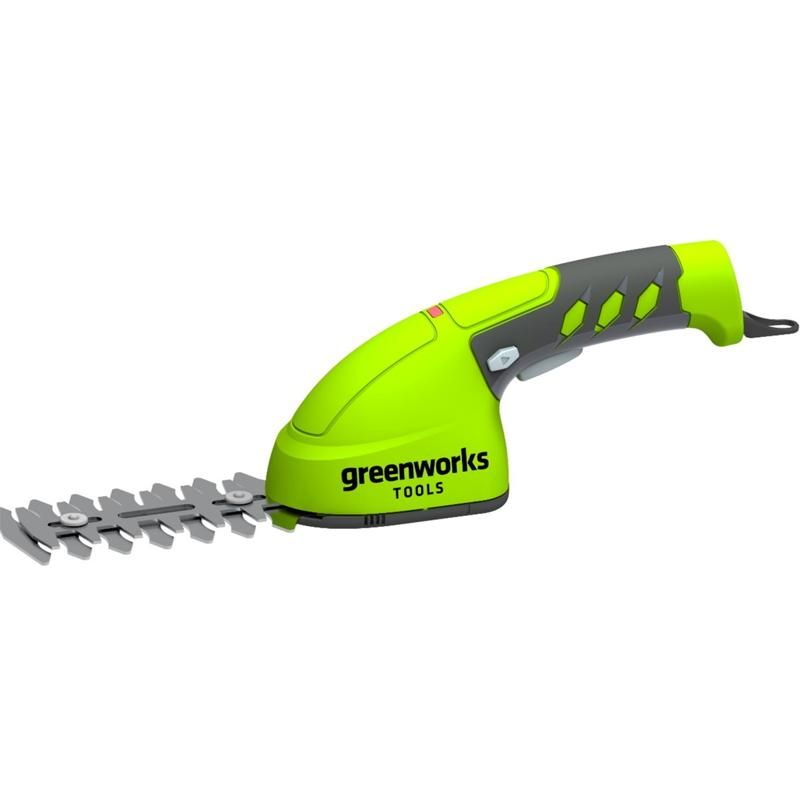 Аккумуляторные садовые ножницы Greenworks G7.2HS 1600107 аккумуляторные садовые ножницы кусторез с удлиненной ручкой greenworks g3 6gs 1600207