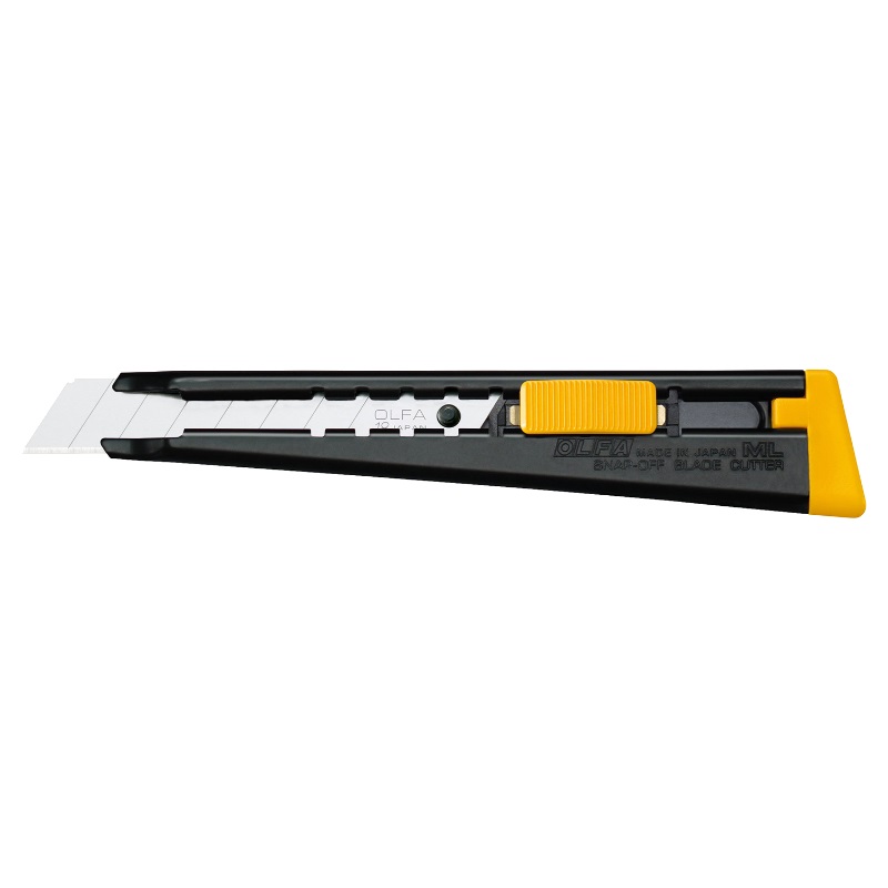 Металлический нож Olfa OL-ML с выдвижным лезвием, 18 мм нож с выдвижным лезвием stanley 0 10 425 25 мм