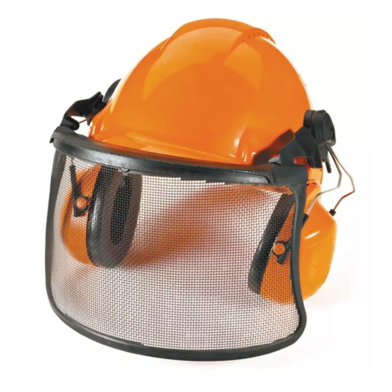 Шлем защитный в комплекте с наушниками и забралом SE3782