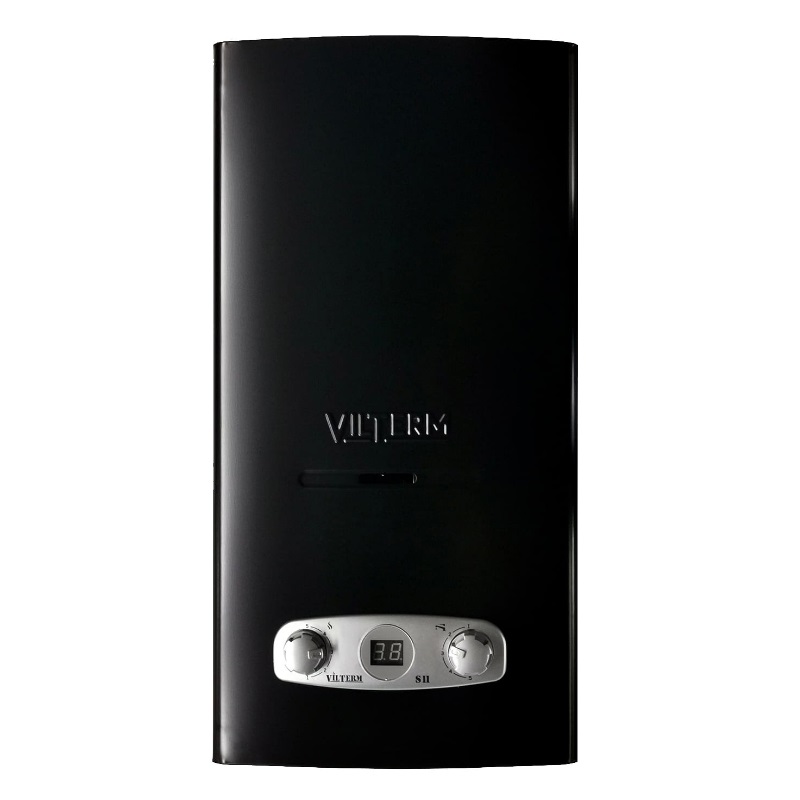 Колонка проточная газовая VilTerm S11 (black) портативная колонка eltronic 20 58 dance box 500 black